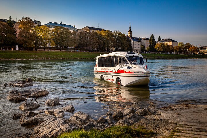 Amphibious City Tour by Land and River and Dinner at the Fortress in Salzburg image