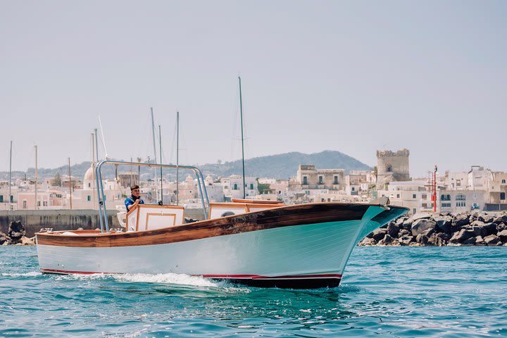 Boat tour of the island of Ischia with 10m lance typical of Ischia image