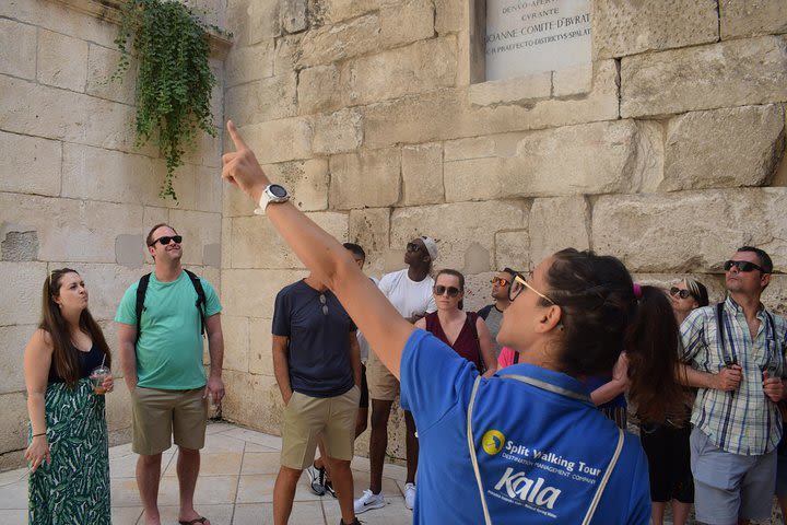 90-min Diocletian Palace Walking Tour with optional Wine and food Tasting image