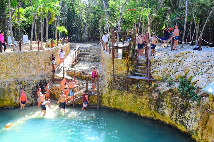 Atv (shared) Zipline and Cenote Included Lunch  image