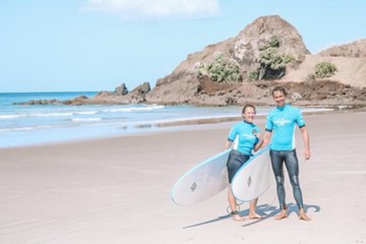 2 Hour Surf Lesson - Te Arai Beach image