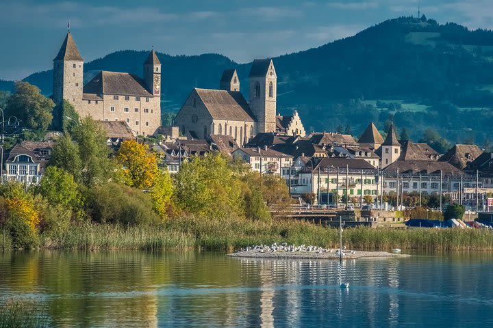 Zurich, Einsiedeln and Rapperswil by private vehicle and boat (Private Tour)! image