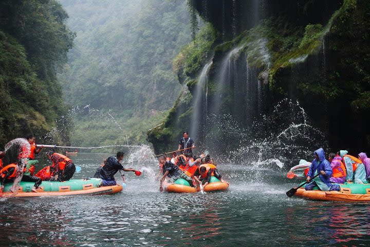 Private Day Trip of Mengdong River Rafting in Zhangjiajie image