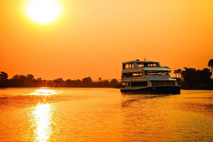 Sunset Cruise on the Zambezi River image