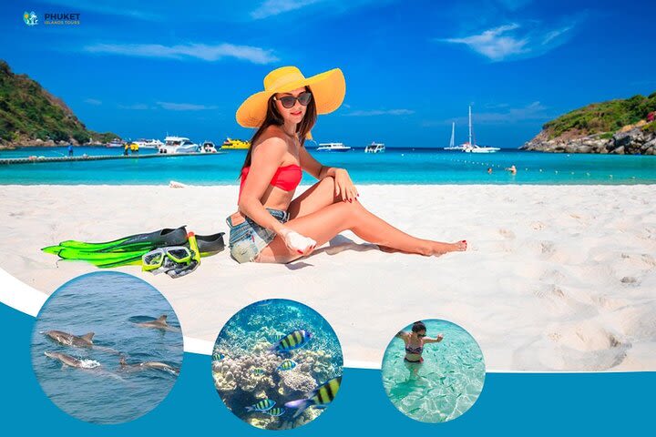 Coral Island & Sunset Catamaran Yacht Tour! From Phuket by Kiwi Tour image