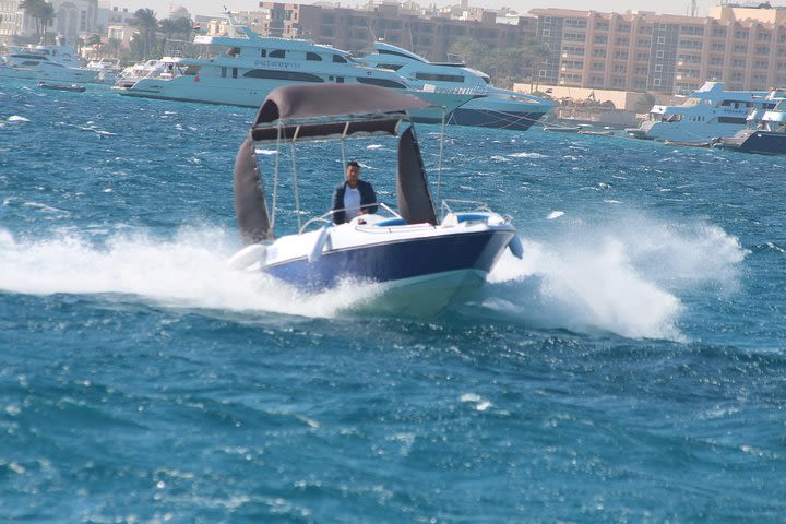 Paradise Island 4 hours Private Speed Boat trip & Water Sport - Hurghada image