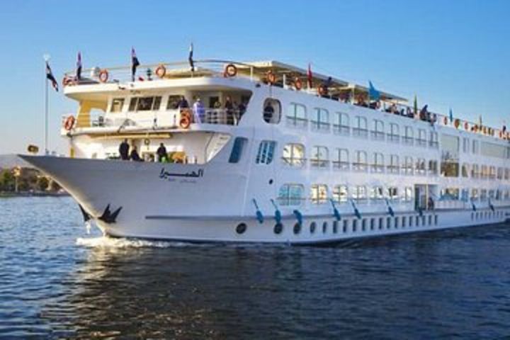 4 Days Nile Cruise luxor.Aswan.abu simbel with Train Tickets from Cairo image