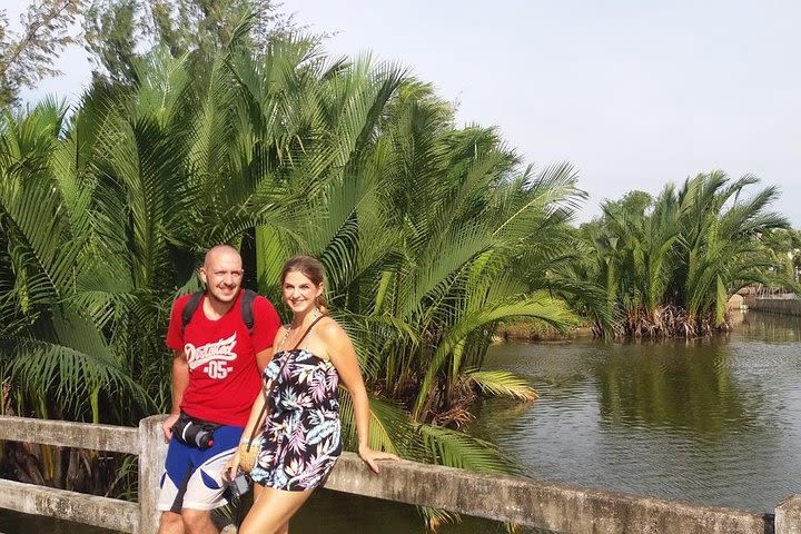 Hoi An Organic Farm & Palm Village Experience By Bicycle - Private Tour image