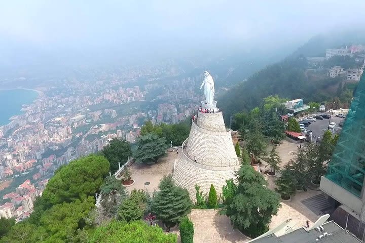 Jeita Grotto, Harissa and Byblos with a Group Tour from Beirut image