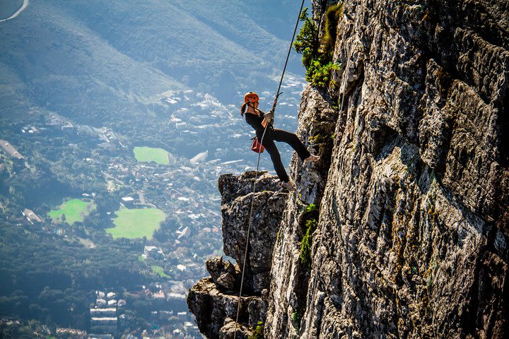 Abseiling Table Mountain image