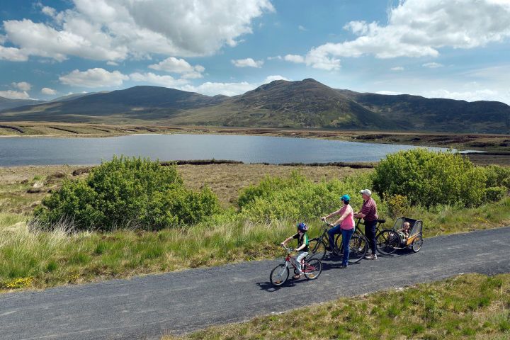 Cycling Westport & the Great Western green way. Mayo. Self-guided image