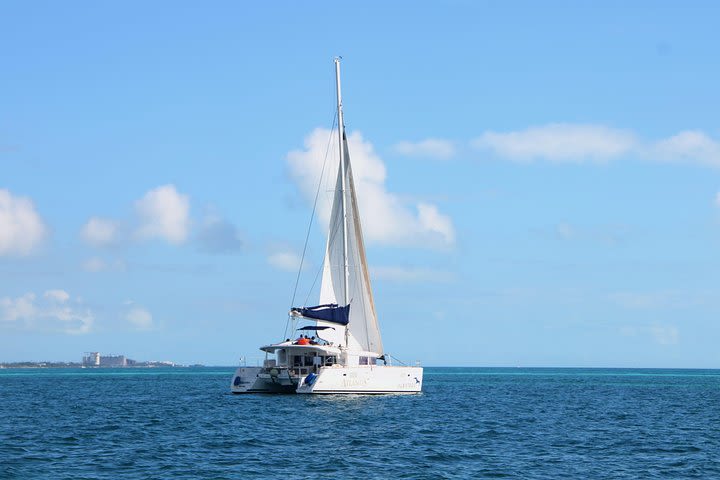 Sailing Catamaran with Open Bar to Isla Mujeres image