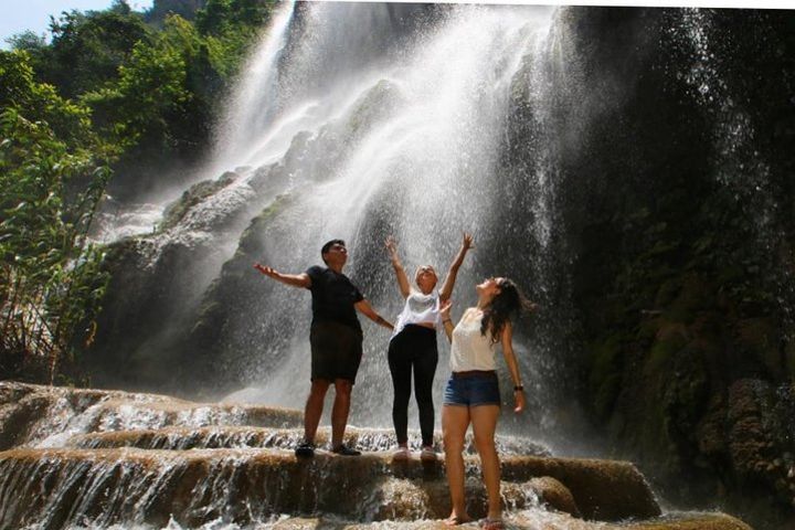 Aguacero Waterfall and La Venta River Canyon - Ocote Biosphere Reserve image