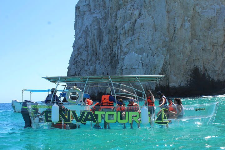 Cabo San Lucas only Clear Boat Tour to Lands End image