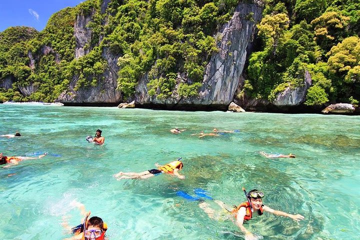 Phi Phi Maya Bamboo Tour by Speed Boat image