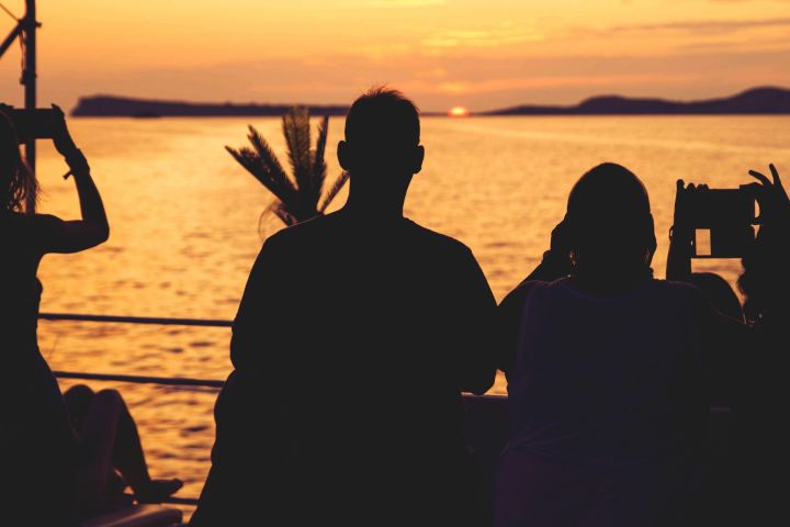 Sunset Beach Hopping Cruise in Ibiza image
