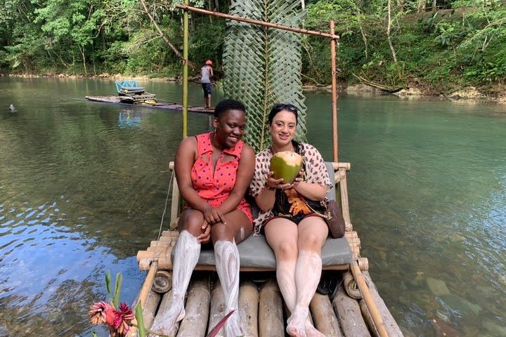 Bamboo Rafting On The Great River  image