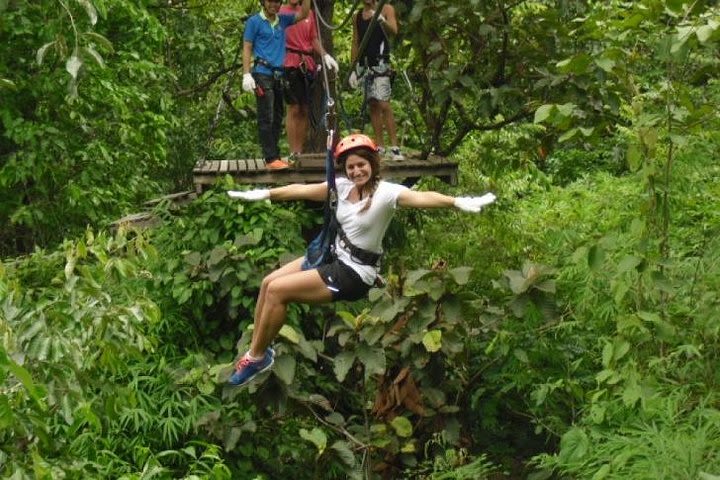 Private Chiang Mai Tour to Bua Thong Waterfalls and Ziplining image