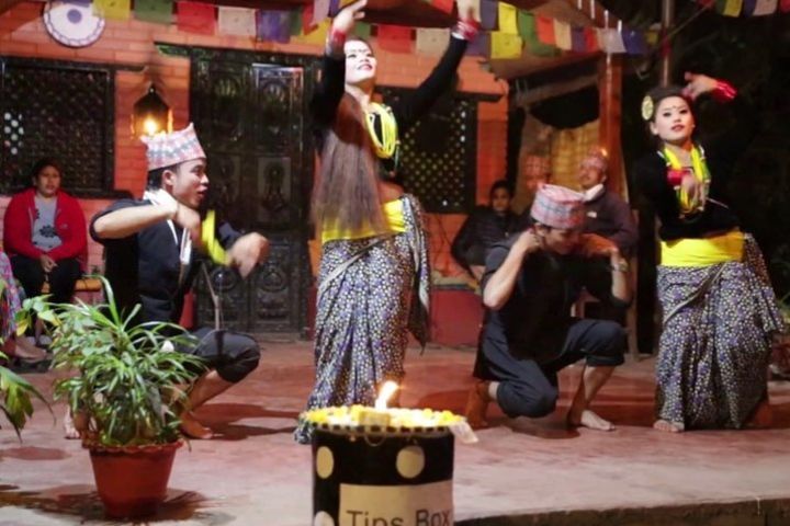 Nepali cultural dinner night in Pokhara image