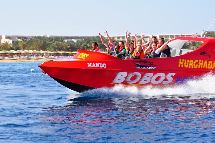 Mega Adrenaline Twister Speed Boat & Parasailing & Semi Submarine - Hurghada image