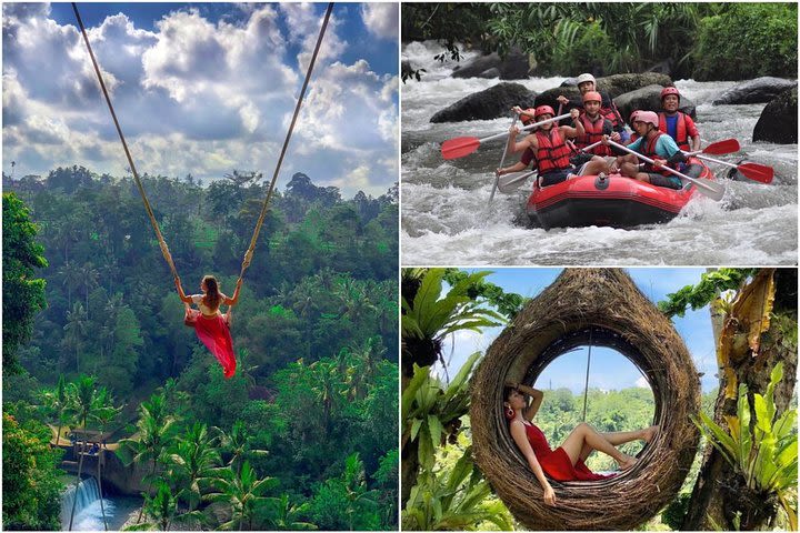  Bali Swing and White Water Rafting Adventure with All Inclusive image