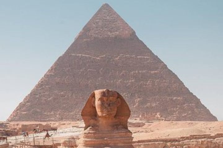 Cairo Over day Trip (Pyramids & Sphinx & Egyptian Museum) from Hurghada image