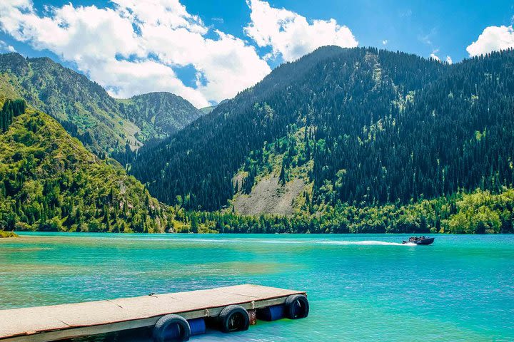 Golden man museum, Issyk lake,Turgen waterfalls image