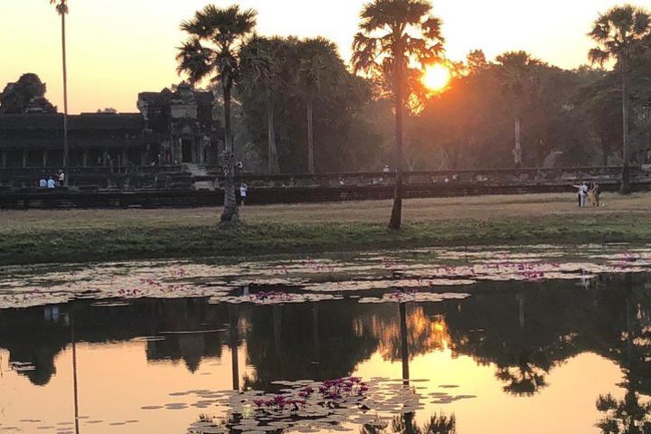 The Tranquility Sunrise in Angkor  image