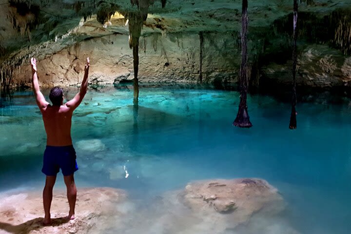 VIP Private Tour in Cenotes with ATVs and Ziplines image