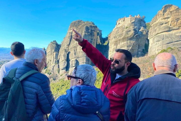 Full-day trip to Meteora monasteries by train from Athens image