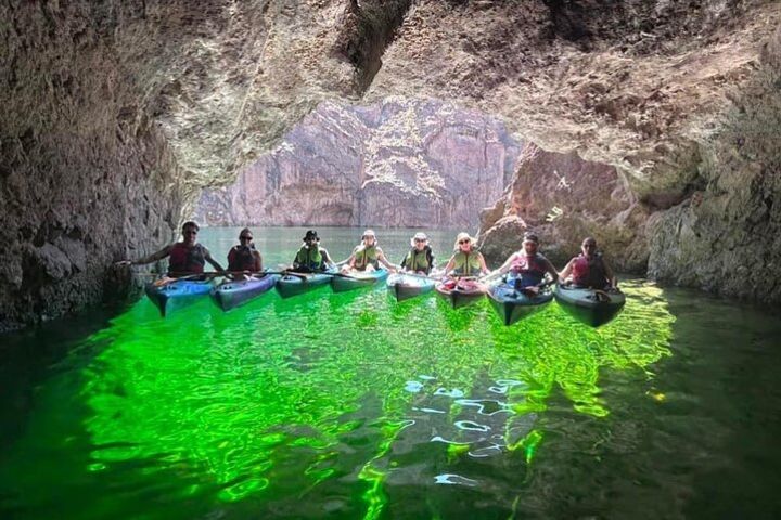 Small Group Colorado River Emerald Cave Guided Kayak Tour image