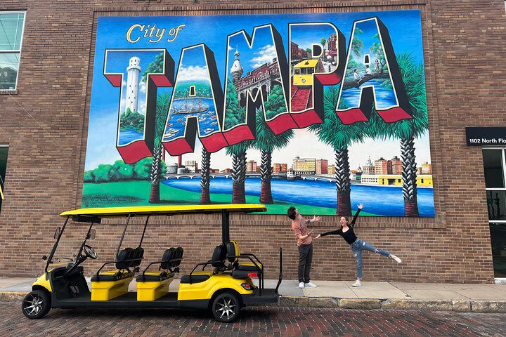 Iconic Tampa Tour in a Golf Cart image