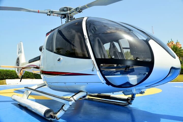 Dubai Combo of 15 min Helicopter Tour and 2-Hour Dhow Cruise Dinner in Marina image