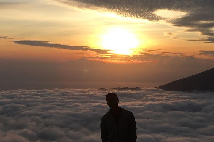 Mt. Batur sunrise trekking with Natural hotspring pool image