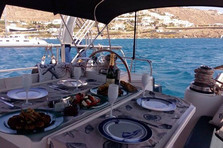 Private Luxury Sailing Cruise in Athens Riviera With Lunch image