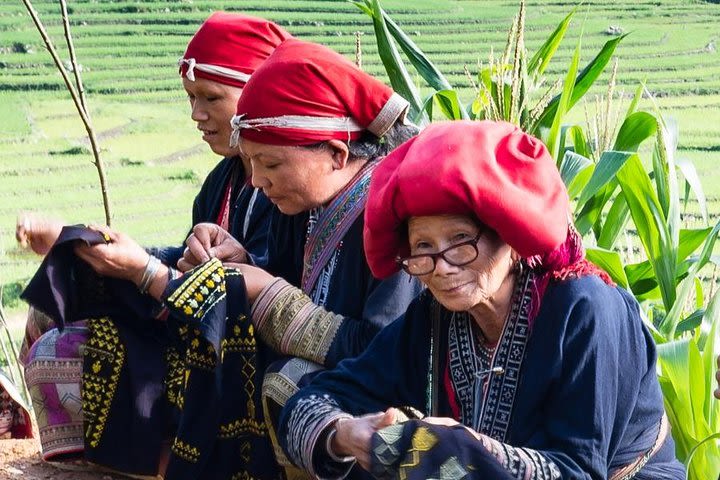 Sapa 2 days 1 night trekking Lao Chai Ta Van - Fansipan mountain by cable car image