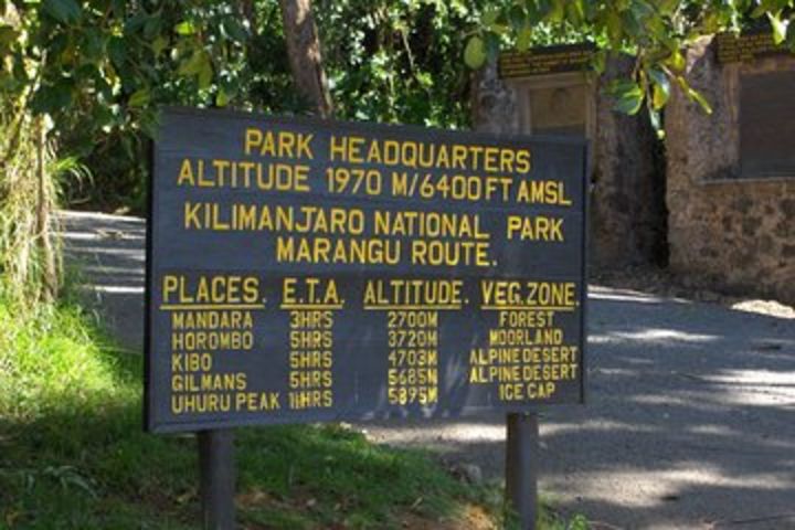 Mount Kilimanjaro Day Tour – Marangu Route image