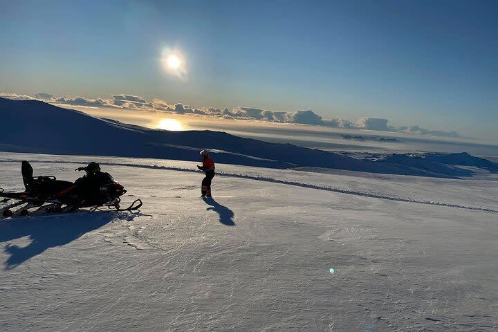 Snowmobiling on Eyjafjallajökull image