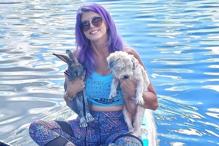 Paddle board or kayak with Bunny & Pups in Paradise image