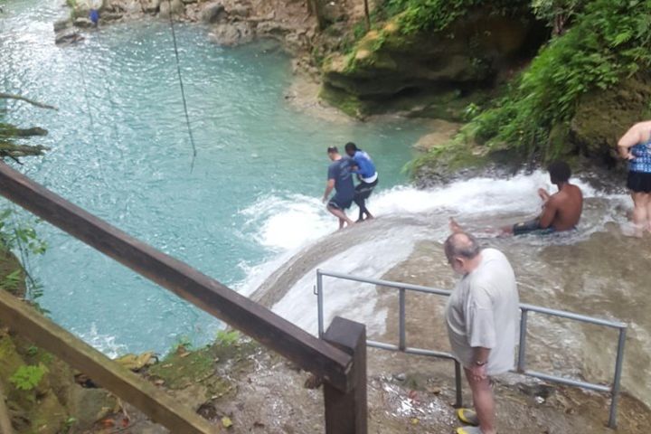 Blue Hole and Dunn's River Adventurous and hiking waterfalls from Ocho Rios image