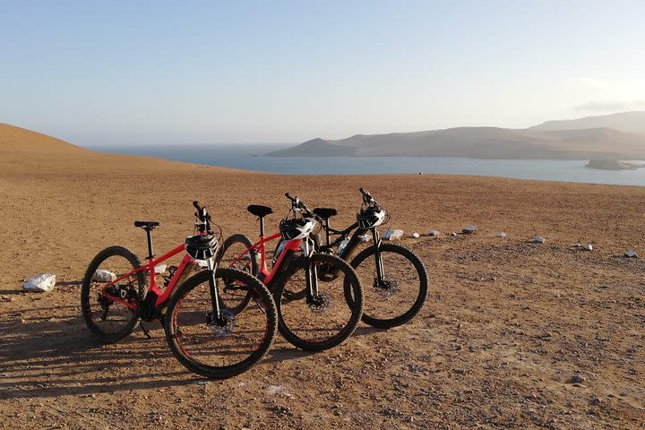 E-bikes at Paracas National Reserve image