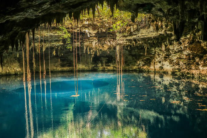 Adventure in the Mayab: Bike, Swim, Stroll in Cenotillo & Izamal image