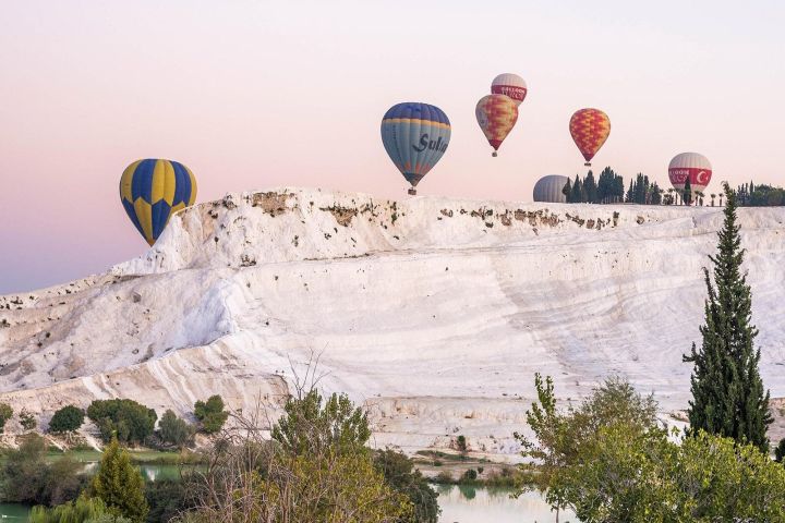 Marmaris Pamukkale Tour with Hot Air Balloon Ride image