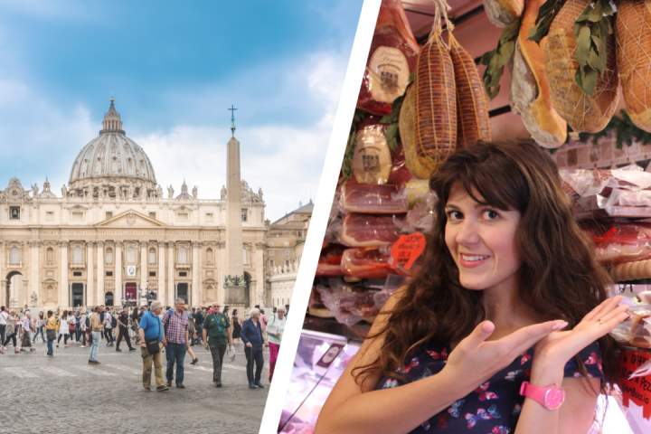 2-in-1 St. Peter's Dome Climb & Rome Street Food Walk image