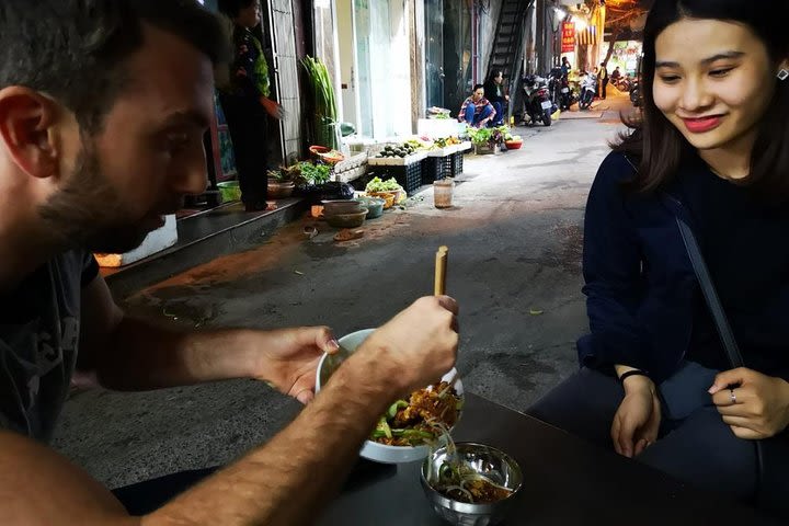 Half-Day Private Hanoi Food Tour by Motorbike image