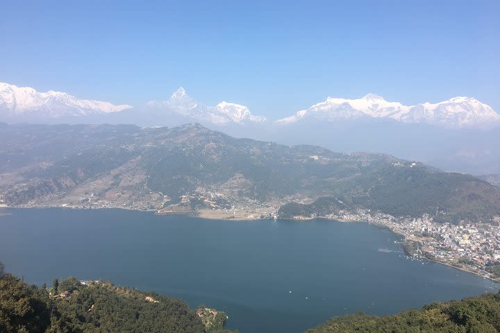 Sarangkot Sunrise and World Peace Stupa Sunset Combo Tour image