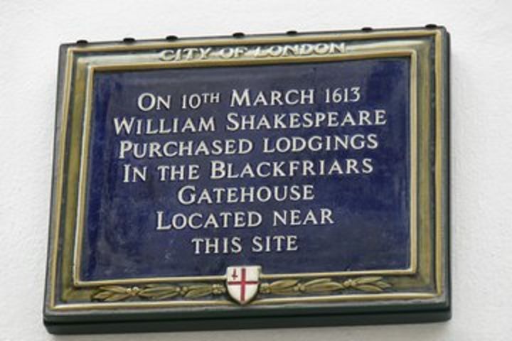 Shakespeare London Walking Tour image