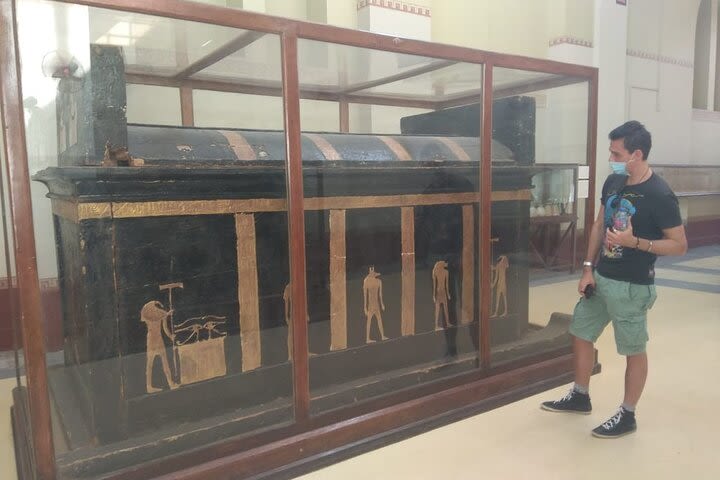 Private day tour to Dahshur and Egyptian museum image