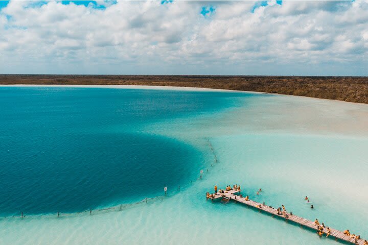 Kaan Luum Lagoon,3 Amazing Cenotes + Playa Paraiso! Nature Experience image