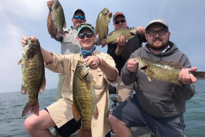 Lake Erie Smallmouth Fishing Charters image